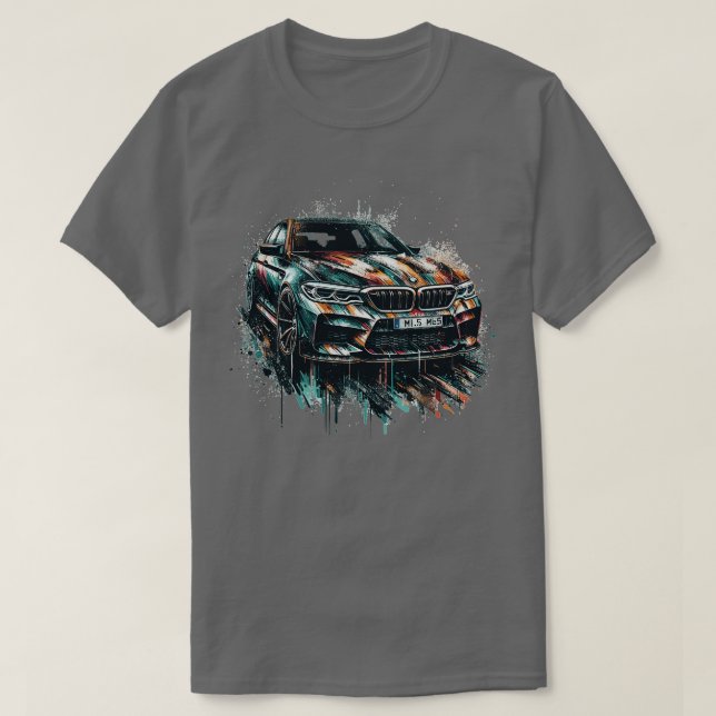 BMW M5 4 T-Shirt (Design vorne)