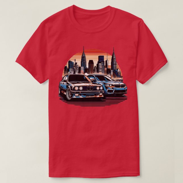 BMW M5 5 T-Shirt (Design vorne)