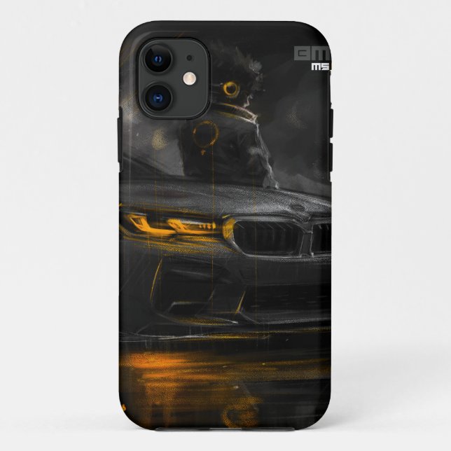 BMW m5 Case-Mate iPhone Hülle (Rückseite)
