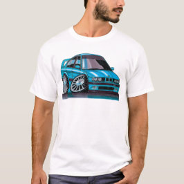 BMW M5 Reihe 5 Design in wunderschönen Karikaturen T-Shirt