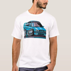 BMW M5 Reihe 5 Design in wunderschönen Karikaturen T-Shirt