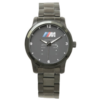 BMW M6 Sport Car Stainless Steel Quarzglas Uhr
