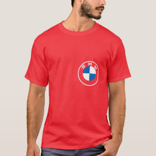 BMW M8 Competition Fettes rotes Auto-T-Shirt T-Shirt