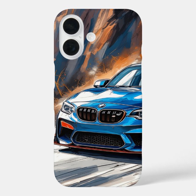 BMW M-Force Velocity Art Case-Mate iPhone Hülle (Rückseite)