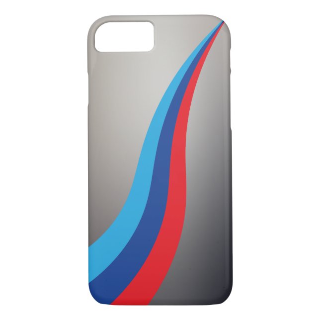 BMW M stripes Telefonkasten Case-Mate iPhone Hülle (Rückseite)