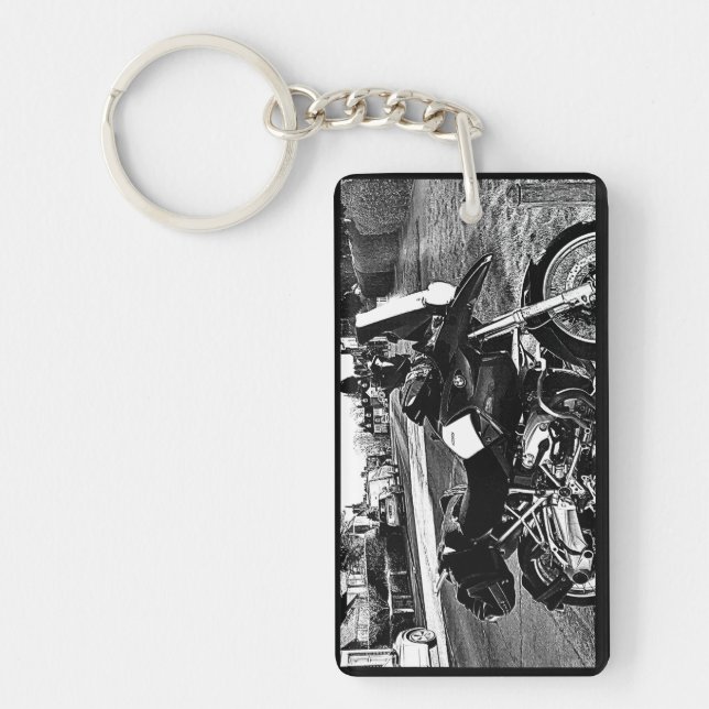 BMW Motor Bike Birthday Schlüsselanhänger (Vorderseite)