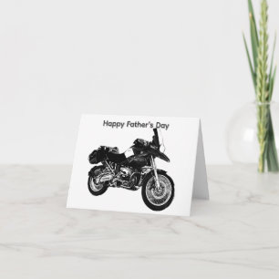 BMW Motor Vatertag Karte