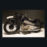 BMW MOTORRAD 1934 R7 KONZEPT ART DECO POSTER<br><div class="desc">Kunstposter</div>