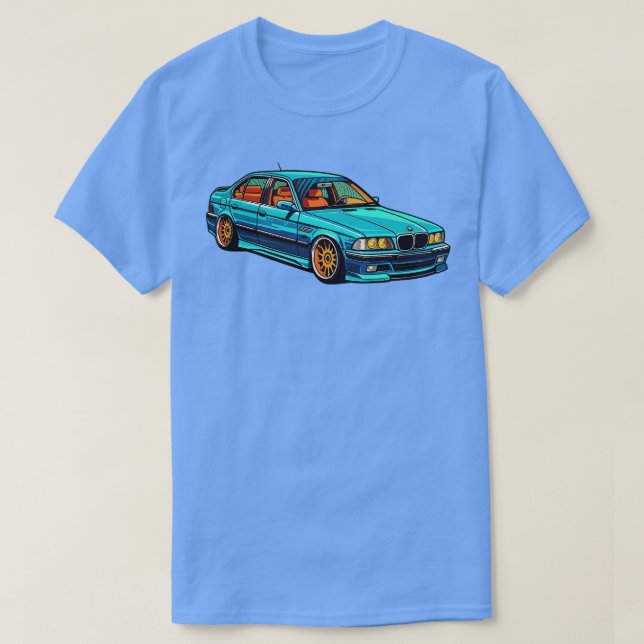BMW senkte e38 1 T-Shirt (Design vorne)