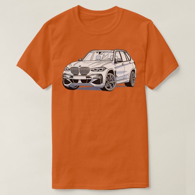 BMW X5 1 T-Shirt (Design vorne)