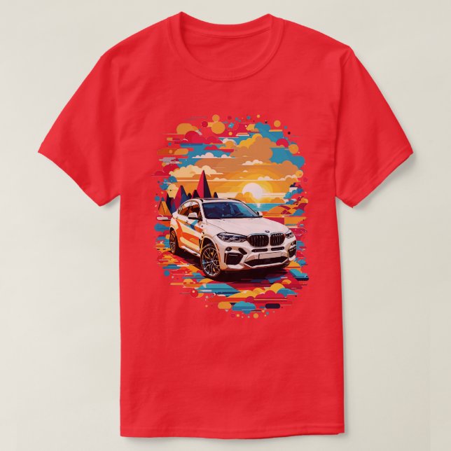 BMW X6 SUV 1 T-Shirt (Design vorne)