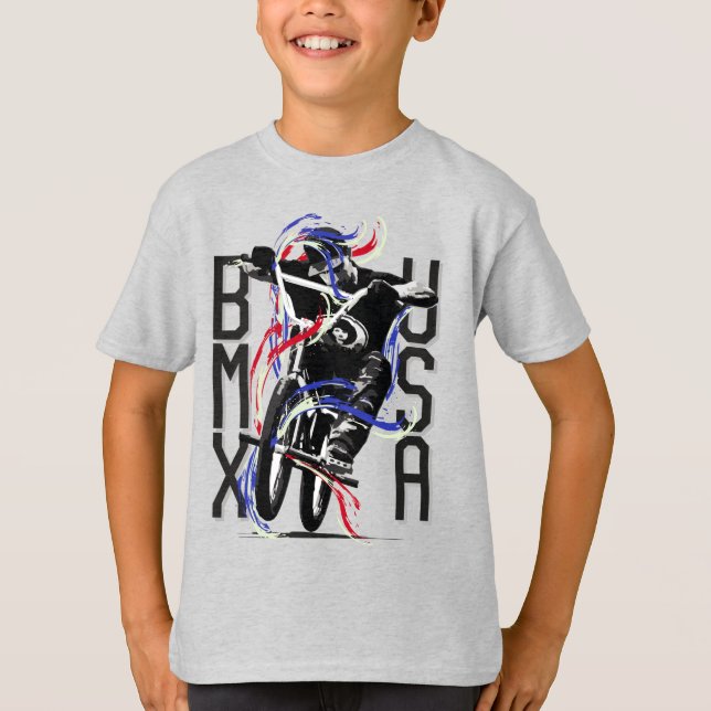 Bmx America - Bmx USA T-Shirt (Vorderseite)