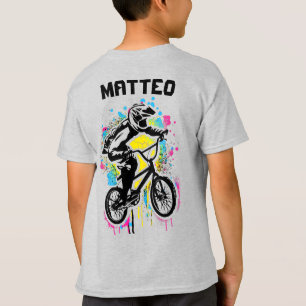 Bmx Apparel - Bmx T - Shirt Personalisierter Name