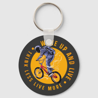 BMX Astronaut Rad Schlüsselanhänger