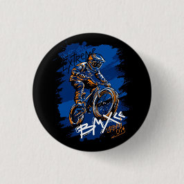 Bmx Bicycle Urban Graffiti streetwear  Button