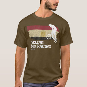 BMX Bike Ägypten Flaggen Radfahren BMX 334 T-Shirt