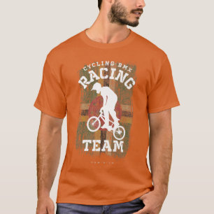 BMX Bike Dominica Flag Radrennen BMX 2 T-Shirt