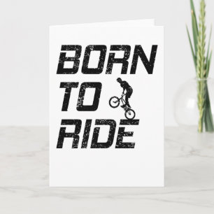 BMX Bike Freestyle Sport Gift Cool Saying Karte