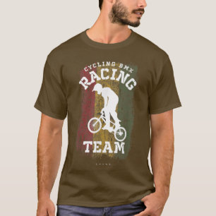 BMX Bike Ghana Flag Fahrradrennen BMX T-Shirt