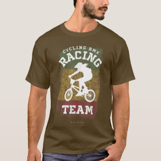 BMX Bike Guinea Flag Radrennen T-Shirt