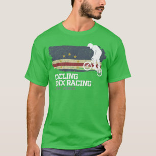 BMX Bike Kap Verde Flag Radfahren BMX T-Shirt