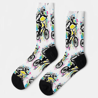 Bmx Bike Racing - Bmx Biking Socks - Bmx Freestyle Socken