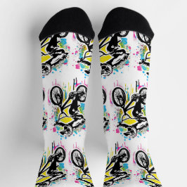Bmx Bike Racing - Bmx Biking Socks - Bmx Freestyle Socken