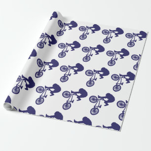 BMX Bike Rider Geschenkpapier