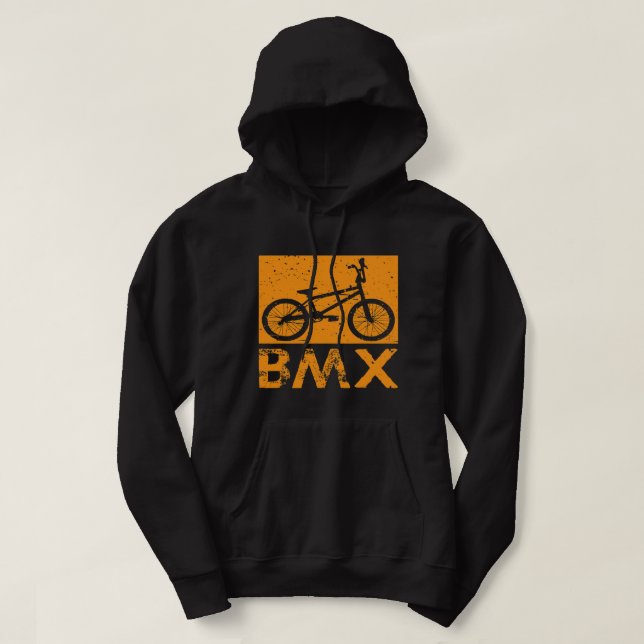 BMX Bike Rider Racing Bicycle Gift Boys Girls Kind Hoodie (Design vorne)