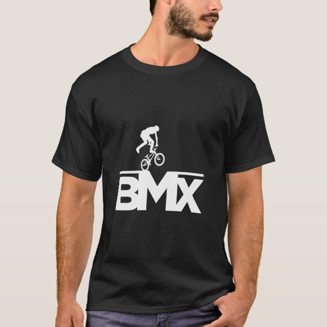 Bmx Bike Rider Racing Bicycle Gift Boys Girls Kind T-Shirt (Vorderseite)