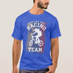 BMX Bike Slowenien Flaggen Radrennen T-Shirt