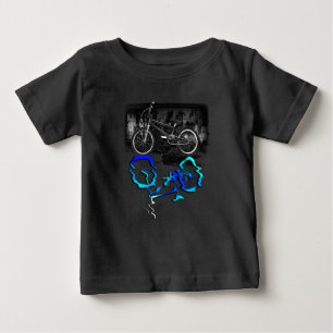BMX Bike Sport Farbige Reflexion Baby T-shirt