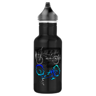 BMX Bike Sport Farbige Reflexion Edelstahl Edelstahlflasche