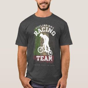 BMX Bike Vereinigte Arabische Emirate Flaggenradfa T-Shirt