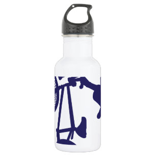 BMX Biker Edelstahlflasche