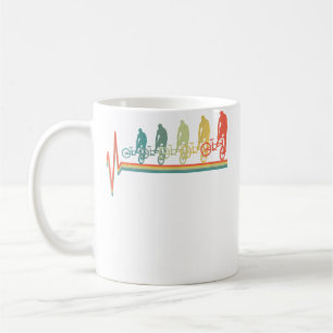 BMX-Biker-Herzschlag Kaffeetasse