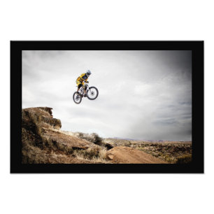 BMX-Biker-Sprungposter Fotodruck