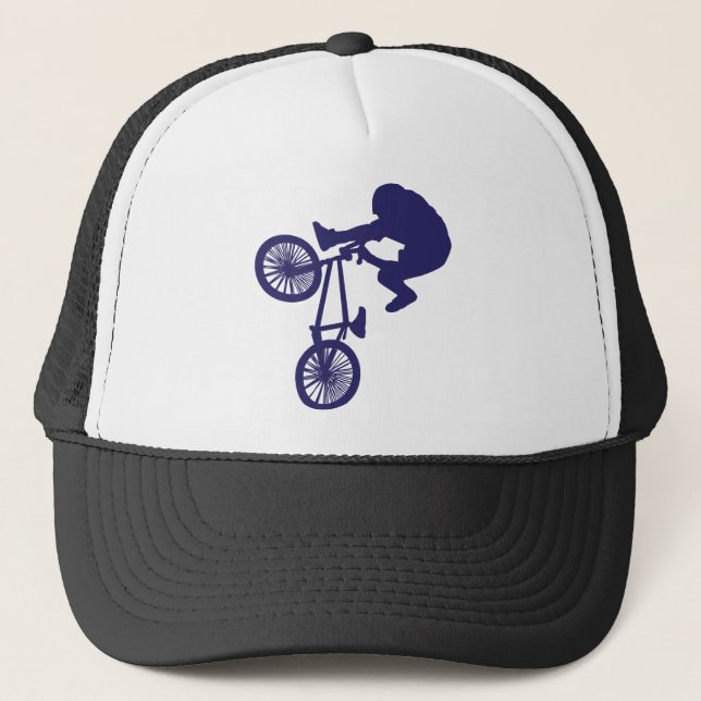 BMX Biker Truckerkappe (Vorderseite)
