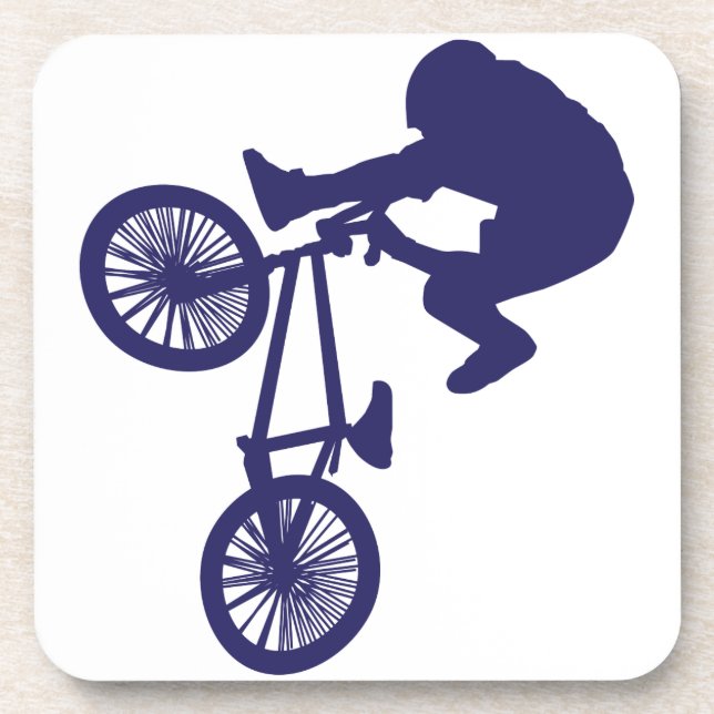 BMX Biker Untersetzer (Vorderseite)