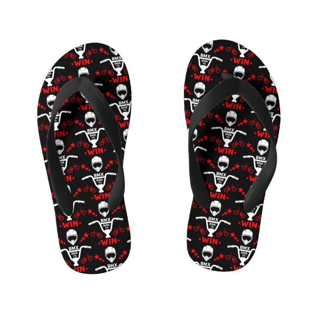 Bmx Bikers Freestyle Kinderbadesandalen (Fußbett)