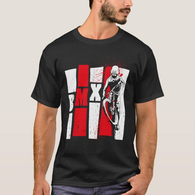 BMX cool retro fan  for kids men and women T-Shirt (Vorderseite)