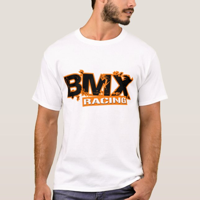 BMX, DAS ORANGE LÄUFT T-Shirt (Vorderseite)