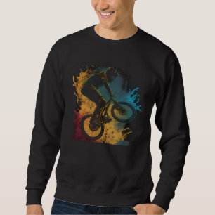 BMX-Extremfahrer Grafik für Männer Frauen Jungen M Sweatshirt