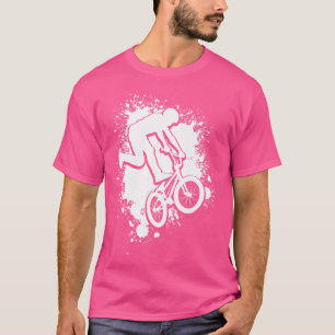 BMX-Farb-Fahrrad-Fans-Bike-Biker-BMX-Radfahrer T-Shirt