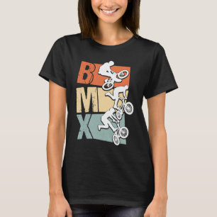 BMX-Farb-Fahrrad-Fans-Fahrrad-Biker-BMX-Fahrradfah T-Shirt