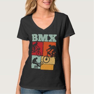 BMX-Farb-Fahrrad-Fans Fahrrad MTB-Biker Retro-BMX T-Shirt