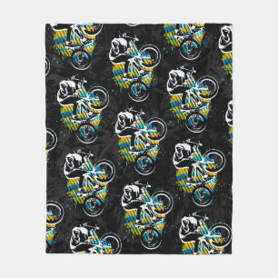 Bmx Freestyle - Bequemes Bmx-Fleece-Decke Fleecedecke