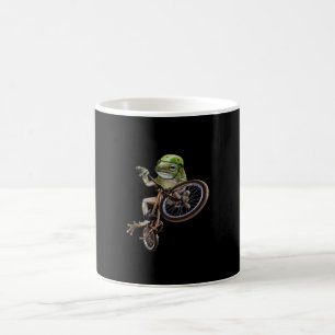 BMX-Frosch Funny Frosch Niedlicher Frosch Coole Kaffeetasse