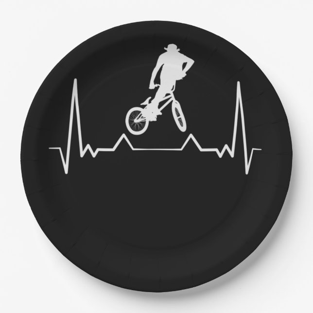 BMX Heartbeat Pappteller (Vorderseite)