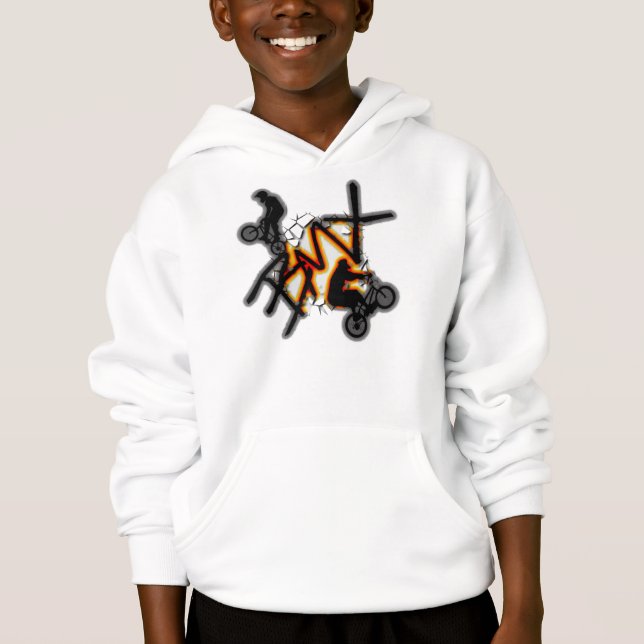 BMX HOODIE (Vorderseite)